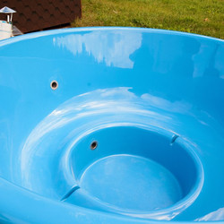 Hot-Tub With External Furnace