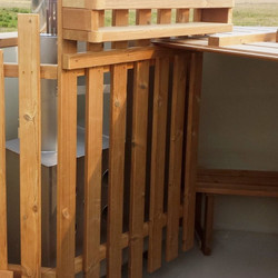 Thermowood Hot-Tub With Internal Furnance