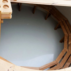 Thermowood Hot-Tub With Internal Furnance