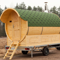 Sauna 'Barrel' Mobile