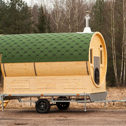 Sauna 'Barrel' Mobile