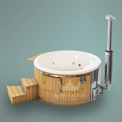 Hot Tub With Smart Hybrid Heater