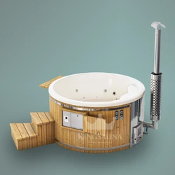 Hot Tub With Smart Hybrid Heater