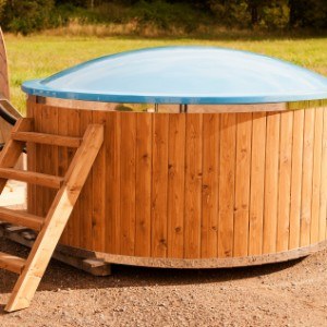 Hot-Tub With External Furnace