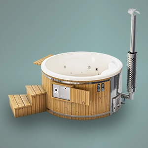 Hot Tub With Smart Hybrid Heater